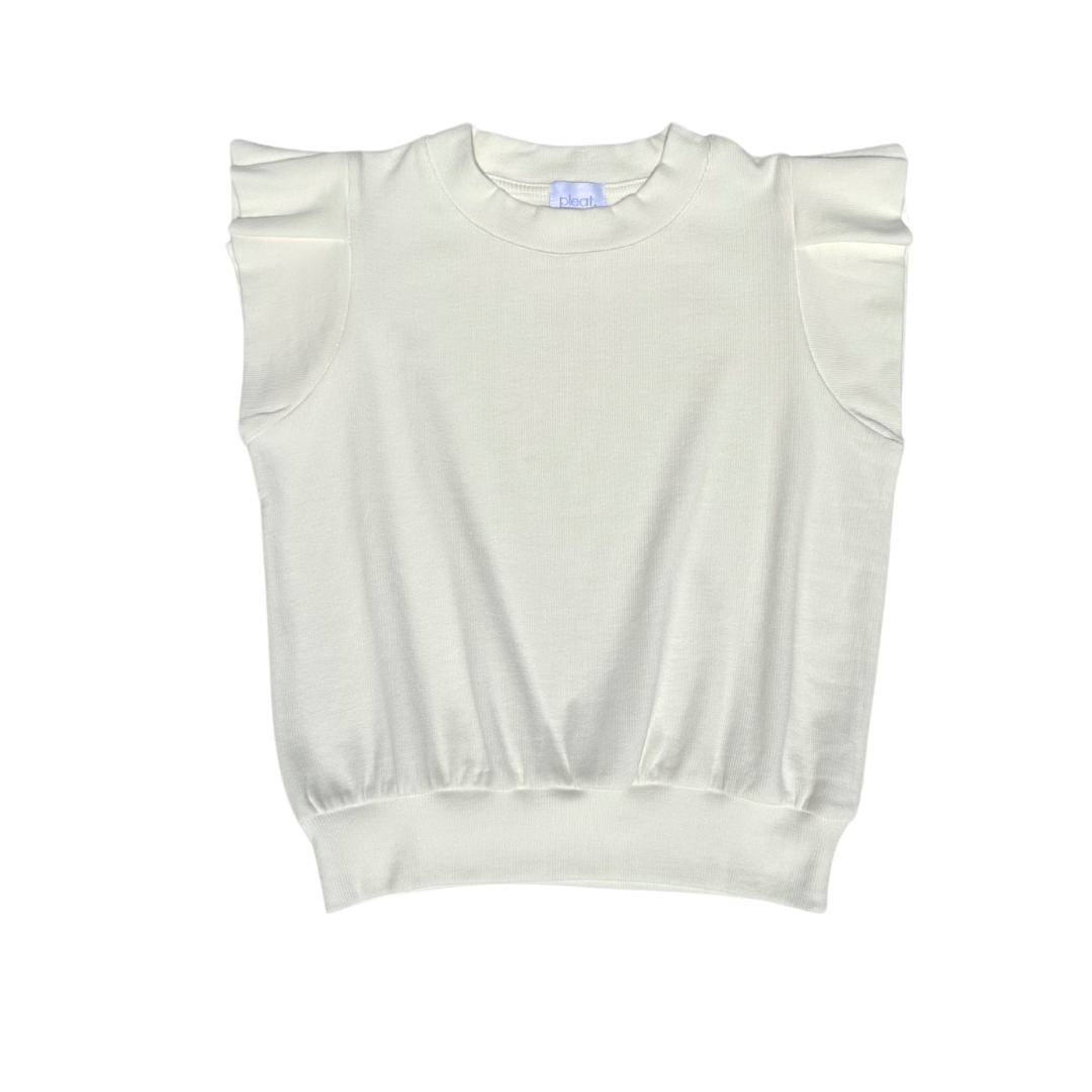 Olivia Knit Top - White