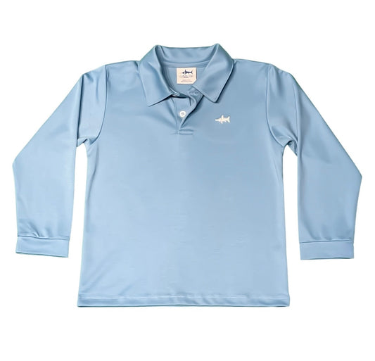 SBC Signature Pima Polo - Niagra Blue
