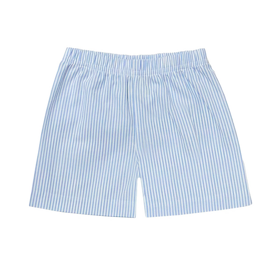 Sailboat Leo Short - Light Blue Spanish Stripe