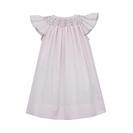 Pink and White Stripe Angel Wing Bishop