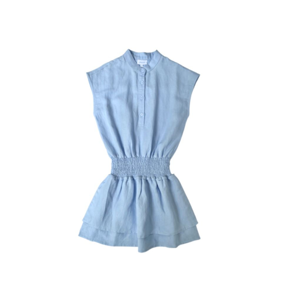 Florie Dress - Light Blue - Hotchpotch Kids