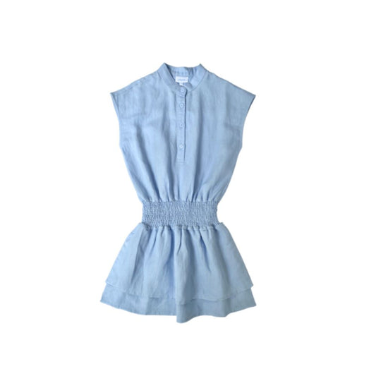 Florie Dress - Light Blue - Hotchpotch Kids