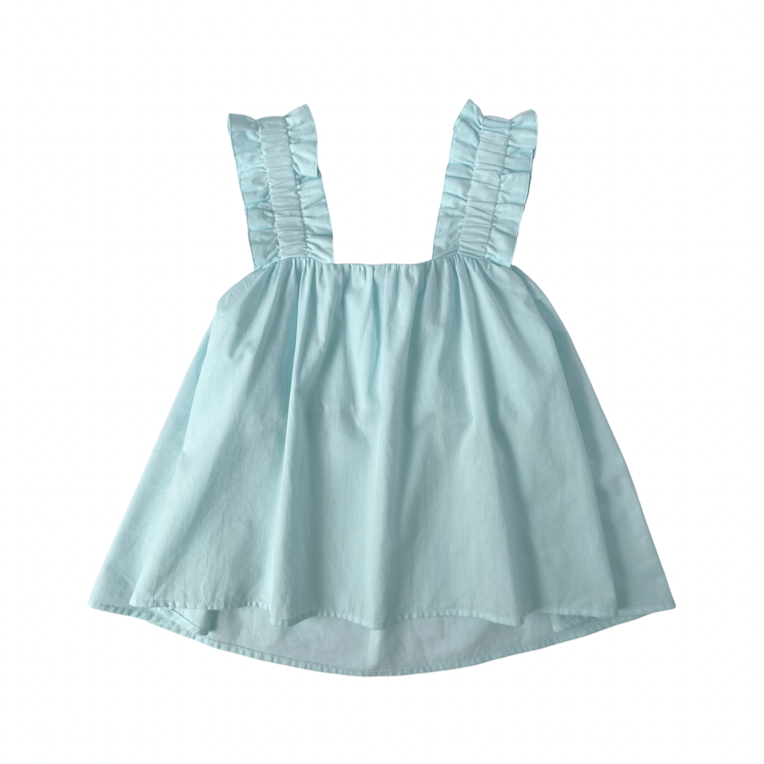 Holly Top - Mint - Hotchpotch Kids