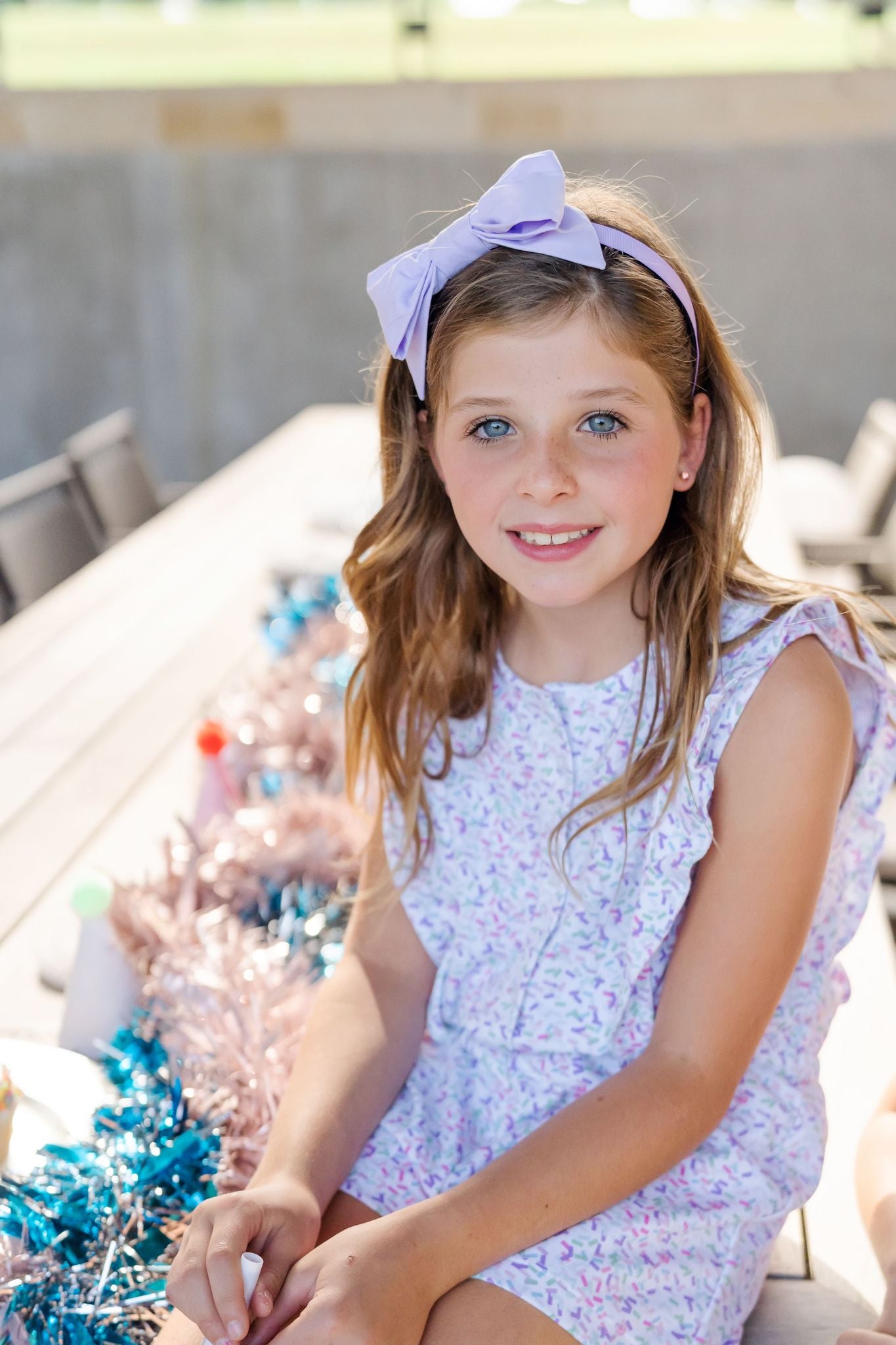 Lola Romper - Birthday Girl Confetti