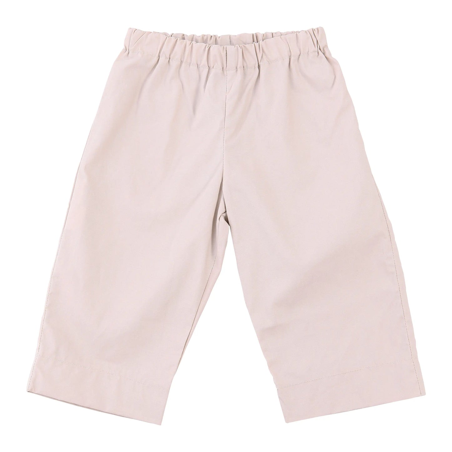 Lucas Pull On Pant  - Khaki Cotton Poplin - Hotchpotch Kids