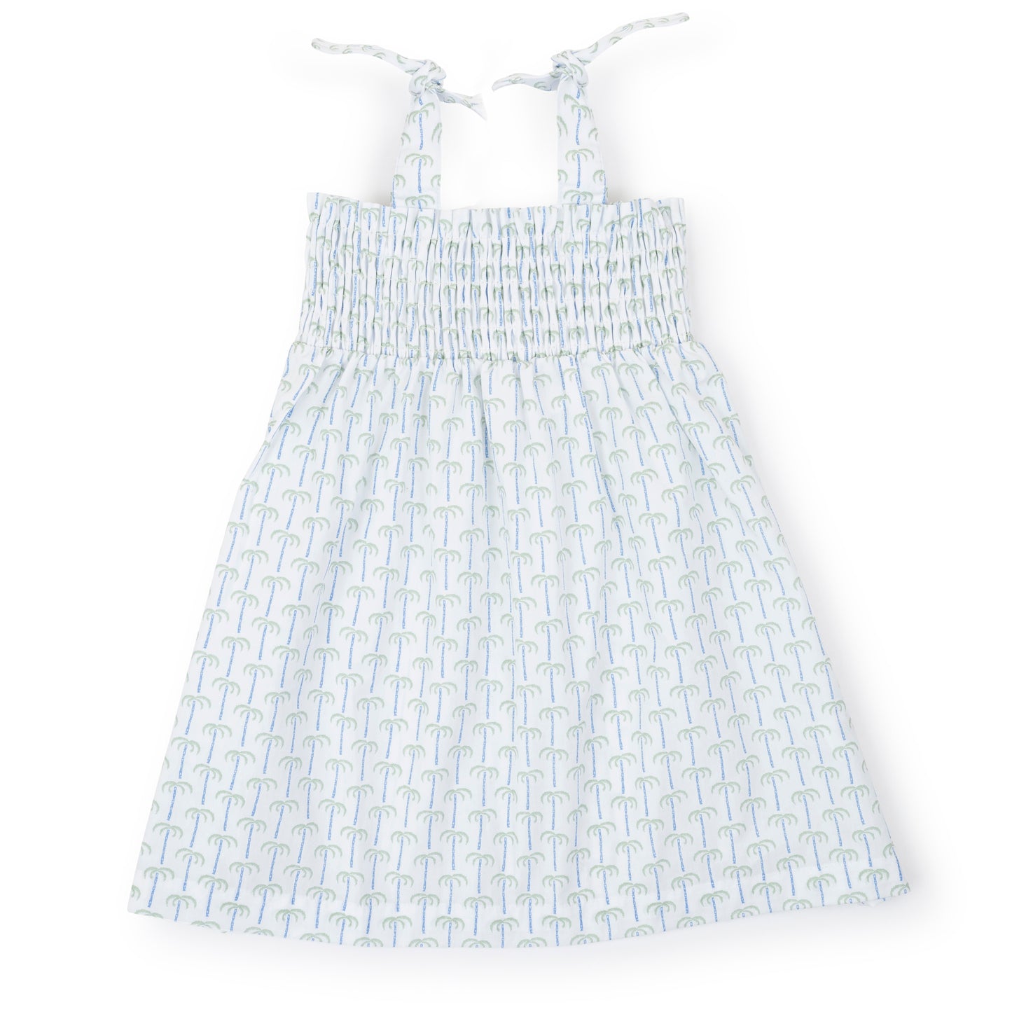 Betsy Dress- Pacific Palms Blue