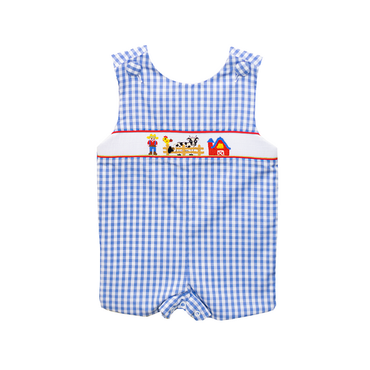 Farm Ashton Shortall, Periwinkle Check