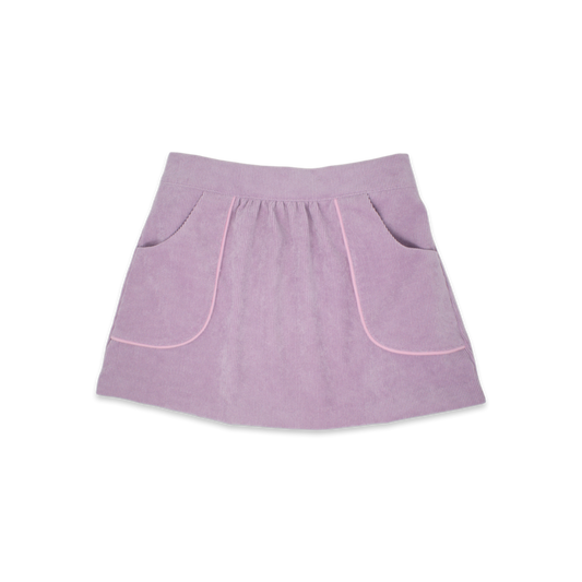 Isabella Skirt- Lavender Cord