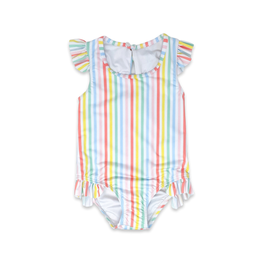 Lottie Swimsuit - Rainbow Stripe