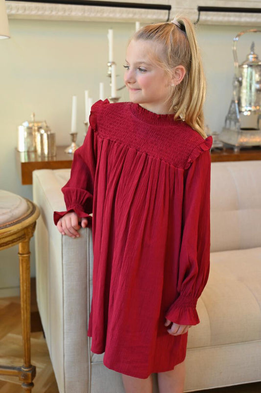 Lottie Dress - Red