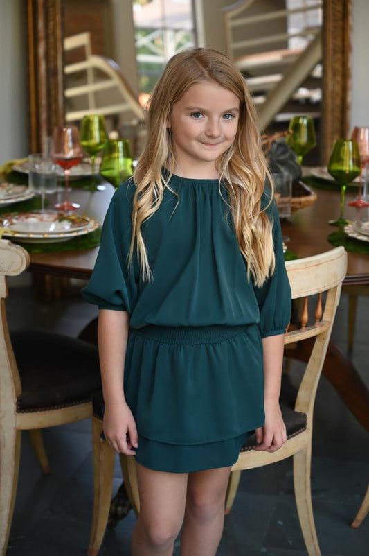 Rory Dress - Dark Green