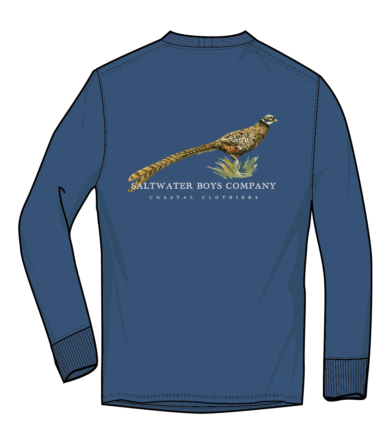 Pheasant Long Sleeve Graphic Tee