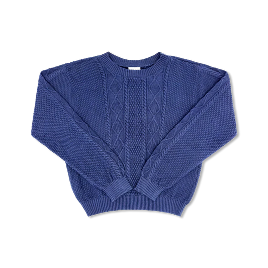 Carlyle Sweater - Newport Navy