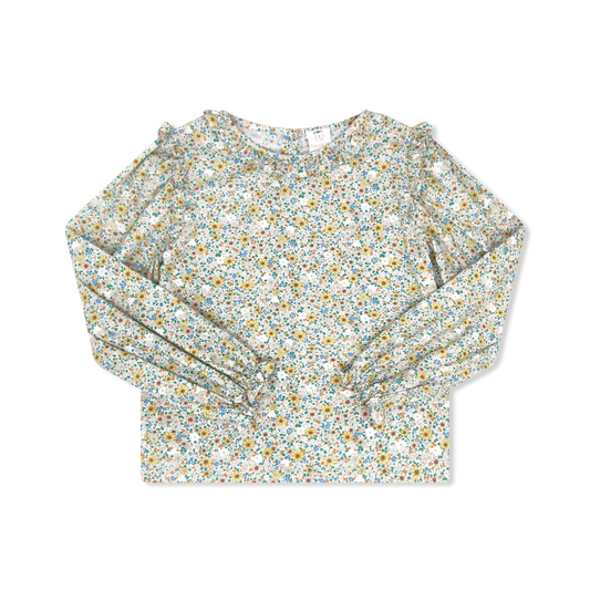 Evelyn Blouse Long Sleeve - Tupelo Floral