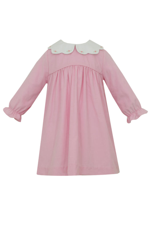 Pink Corduroy Dress