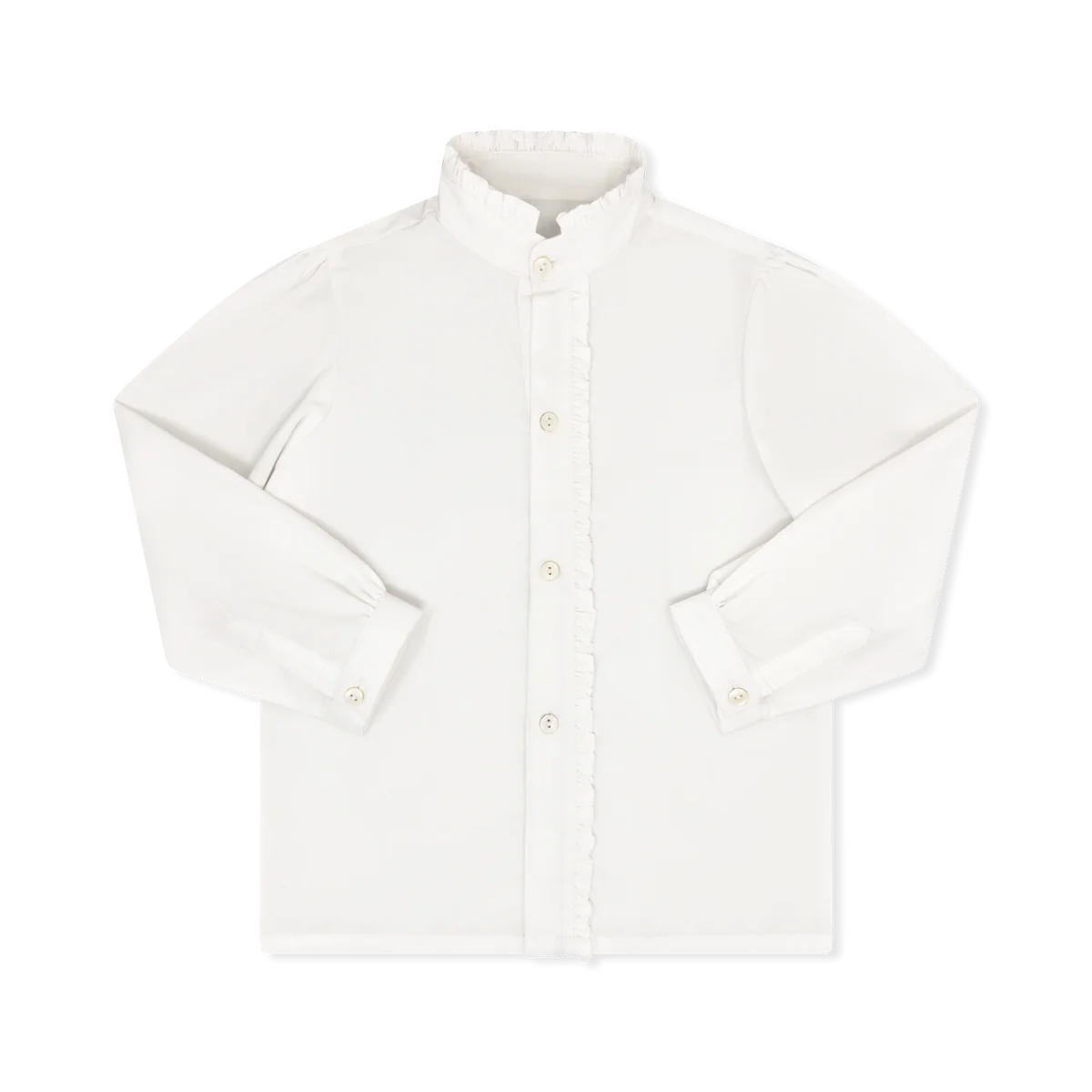 Polly Polo Long Sleeve - Blessings White