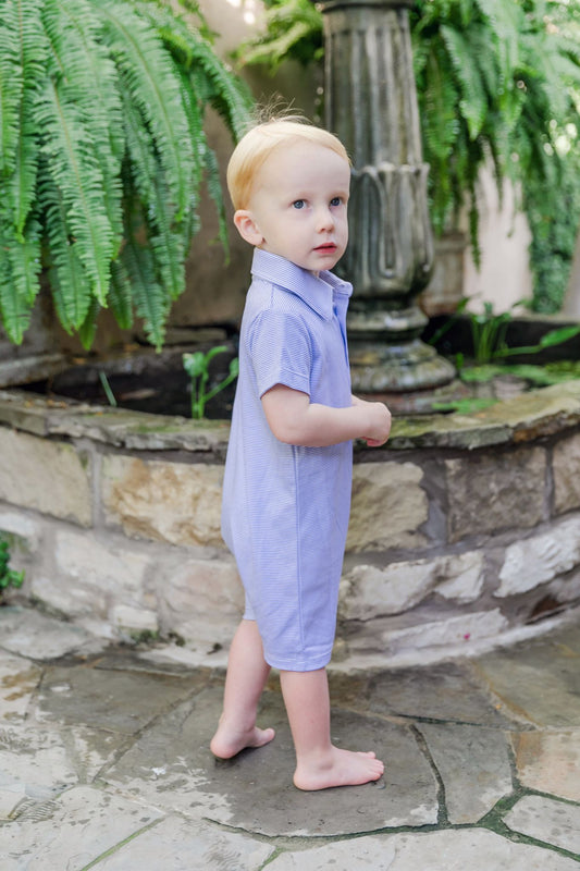 Tripp Shortall - Blue and White Stripe