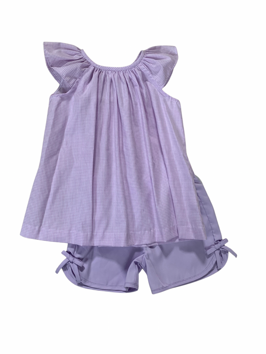 Elaine Blouse, Lavender - Hotchpotch Kids