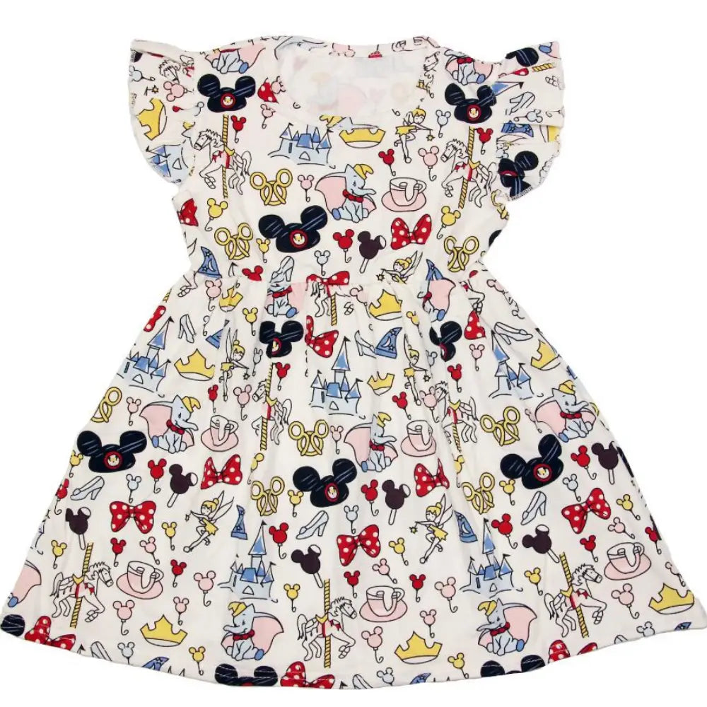 Girls Castle Dress - Hotchpotch Kids