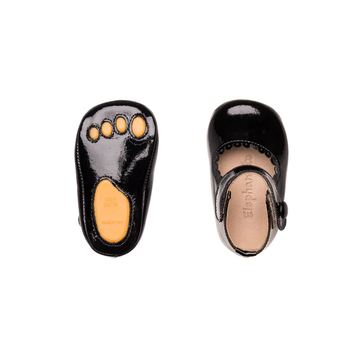 Baby Mary Janes - Black Patent Leather - Hotchpotch Kids