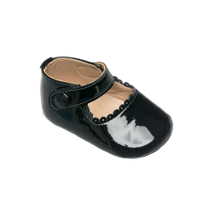 Baby Mary Janes - Black Patent Leather - Hotchpotch Kids