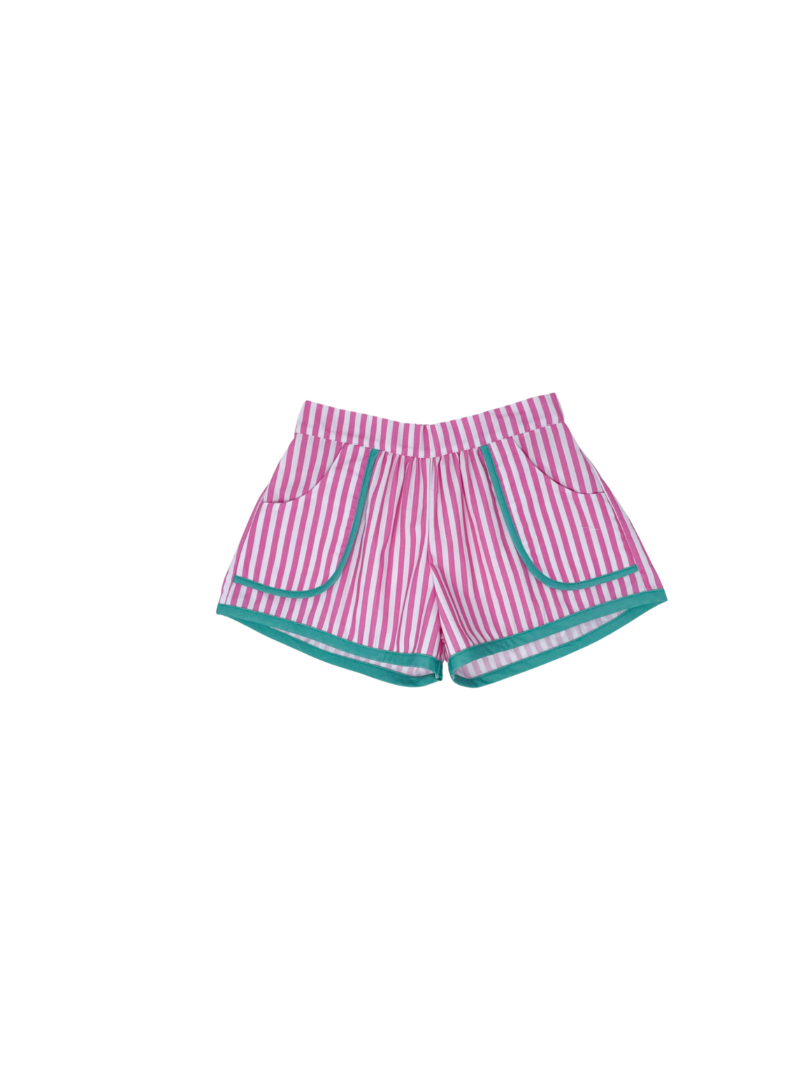 Natalie Short - Pink Stripe