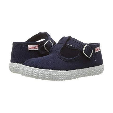 Cienta T-Strap - Navy - Hotchpotch Kids