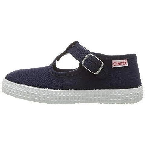 Cienta T-Strap - Navy - Hotchpotch Kids